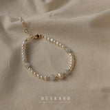 14K Filled Baroque Pearl Bracelet for Women