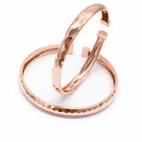 Rose Gold Plated Geometric Charm Bracelet for Women