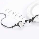 Vintage Wild Woman Girl Party Gift 925 Silver Bracelet SZ96