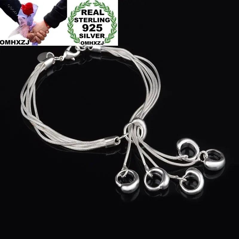 Tai Chi Charm 925 Sterling Silver Bracelet BR43