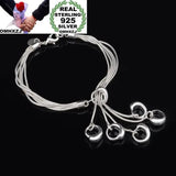 Tai Chi Charm 925 Sterling Silver Bracelet BR43