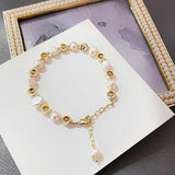 Women's Freshwater Pearl Adjustable Bracelet, Light Jewelry
