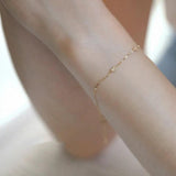 925 Silver Plated Zircon Love Bracelet Party Jewelry For Women
