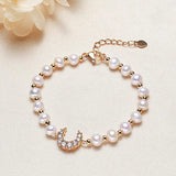 5-6mm Multicolor Freshwater Pearl Bracelet