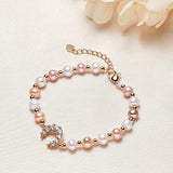 5-6mm Multicolor Freshwater Pearl Bracelet