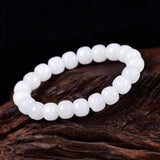 Jade Stone Beaded Bracelet for Men and Women