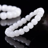 Jade Stone Beaded Bracelet for Men and Women