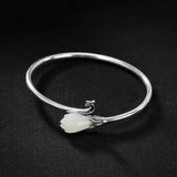 S925 Silver Phoenix Magnolia Bracelet for Women