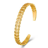 Ethnic Style Coin Bracelet 24k Plated