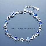 Sapphire Treasure Bracelet - Women's Jewelry