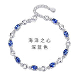 Sapphire Treasure Bracelet - Women's Jewelry