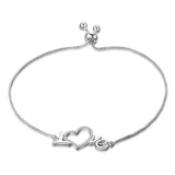 925 Sterling Silver LOVE Bracelet BR92