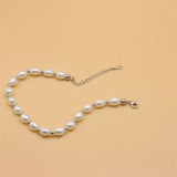 925 Silver Pearl Bracelet Sweet Weeding Gift