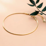 925 Silver Snake Chain Bracelet Classic Thin Bangle