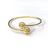 BE544 European Fine Woman Bride Party Wedding Gift 24KT Bracelet Bangle
