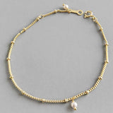 925 Sterling Silver Chain Link Women Bracelet Japan Jewelry