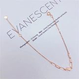 14K Rose Gold Plated Purple Square Bracelet for Women