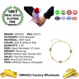 Vintage RUYI Cloud 18KT Chain Bracelet
