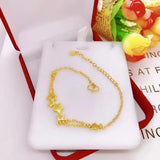 European Hot Fine Woman Star 24KT Bracelet Bangle
