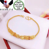 European Hot Fine Phoenix Tail 24KT Bracelet