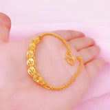 European Hot Fine Phoenix Tail 24KT Bracelet