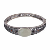 Chalcedony Clouds Bracelet Red Crystal Chinese Charm Jewelry