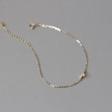 925 Silver Crystal Bracelet 14k Plating Classic Women Party Jewelry