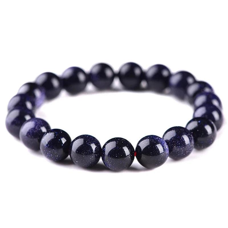 Natural Sand Bracelet Beaded Jewelry Men Women