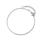 MloveAcc 925 Sterling Silver Chain Bracelet for Women