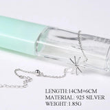 925 Silver Sunflower Bohemia Bracelet Women Jewelry Party Gift
