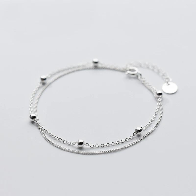 Double Layer Beaded Bracelet for Women
