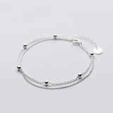 Double Layer Beaded Bracelet for Women