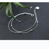 Double Layer Beaded Bracelet for Women