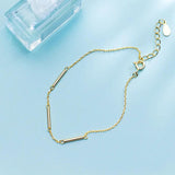 MloveAcc 925 Silver Women Bracelet Classic Chain Link