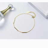 MloveAcc 925 Silver Women Bracelet Classic Chain Link
