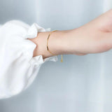 MloveAcc 925 Silver Women Bracelet Classic Chain Link