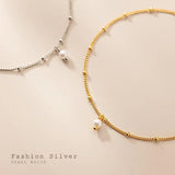 925 Sterling Silver Women's Bracelet Round Bead