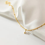 925 Sterling Silver Women's Bracelet Round Bead