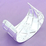 925 Sterling Silver Women Smooth Open Bangle Bracelet