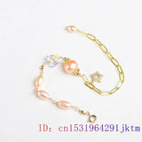 Yellow Gemstone Beads 925 Silver Bracelet Men's Bangle
