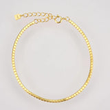 925 Silver Clear Stone Bracelet Bangle Women Punk Wedding Gift