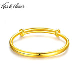 24KT Resizable Bracelet Bangle for Woman Gift