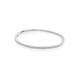 925 Silver Sparkling Wishbone Heart Pav? Crystal Bracelet