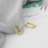 925 Silver Round Earring Buckle Match Style Earrings Women Fine Jewelry