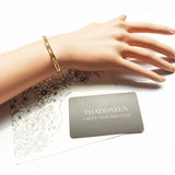 925 Sterling Silver Link Chain Bracelet for Women Men