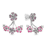 Luminous Hearts Orchid Radiant Teardrops Earrings
