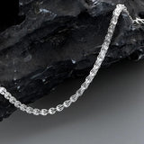 925 Sterling Silver Hollow Bracelet Chain for Women Party Gift