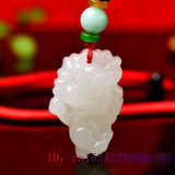 Chinese Zodiac Jade Pendant Charm Necklace