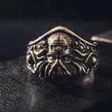 Cthulu Ring 925 Sterling Silver Adjustable Dark Magic Myth Ornament
