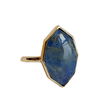 Retro Marquise Lapis Lazuli Ring for Women